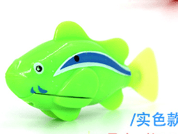 image-Electronic Pet Fish - Simulation Magic Light Clown Fish Toy Bath
