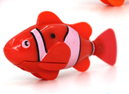 image-Electronic Pet Fish - Simulation Magic Light Clown Fish Toy Bath