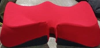 image-Memory Foam Adjustable Waist Cushion - Office Chair Support