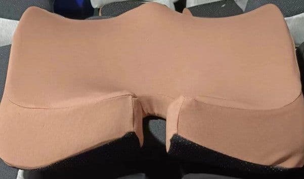 image-Memory Foam Adjustable Waist Cushion - Office Chair Support
