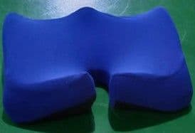 image-Memory Foam Adjustable Waist Cushion - Office Chair Support