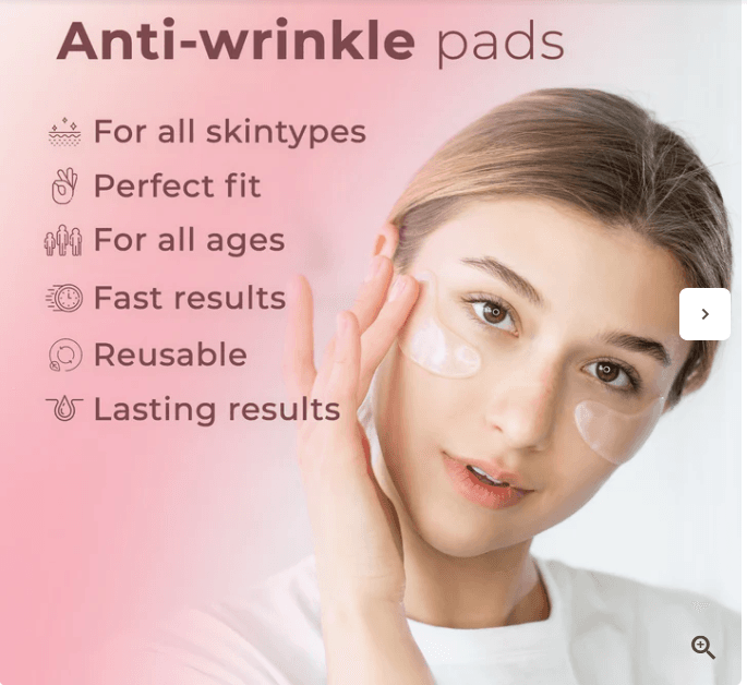 image-Silicone Anti-Wrinkle Stickers Set - Face & Neck 16pc