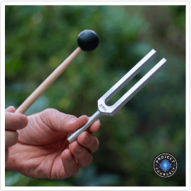 image-Factory direct supply aluminum alloy MI528 tuning fork cross-border export 528hz tuning fork yoga 528c gift logo tuning fork