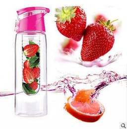 image-Water bottle outdoor sports lemon water cup artifact