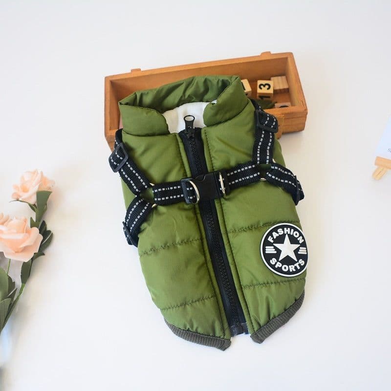 image-Pet Dog Clothes For Small Dogs Winter Warm Dog Hooded Coat Jackets Chihuahua Pug Outfits Puppy Cat Clothing