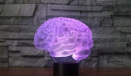 image-3D LED Lamp - RGB Remote Control Acrylic Night Light