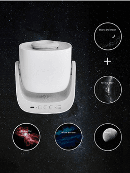 image-Galaxy Lite Sky Projector - Rechargeable Star Lamp for Home Decor