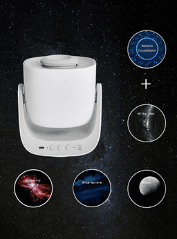 image-Galaxy Lite Sky Projector - Rechargeable Star Lamp for Home Decor