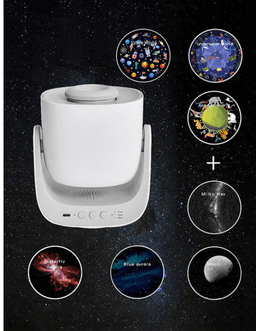 image-Galaxy Lite Sky Projector - Rechargeable Star Lamp for Home Decor