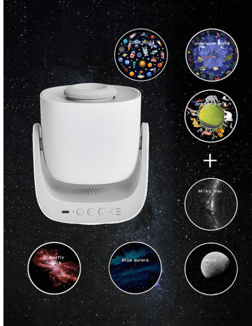 image-Galaxy Lite Sky Projector - Rechargeable Star Lamp for Home Decor