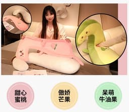 image-Plush Toy Doll - Bed Pillow Cloth Doll