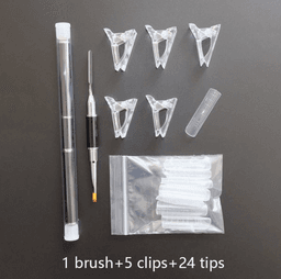 image-Lurayee Nail Extension Forms Gel Brush UV Tools