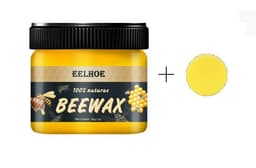 image-Beeswax Polished Wooden Floor Wax for Waterproof Protection - 80g