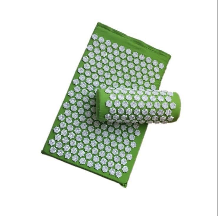 image-Lotus Acupucture Mat Massage Cushion With Pillow