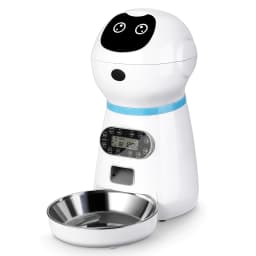 image-Pet automatic feeder pet feeder pet smart feeder stainless steel food pan manufacturer wholesale
