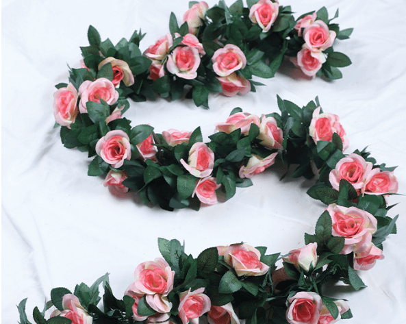 image-Simulation Rose Vine Fake Flower - Home Decor