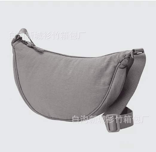 image-Fitting room with the same style female messenger bag student new shoulder bag nylon dumpling bag women's shoulder bag all-match small cloth bag