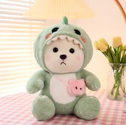 image-Creative Transformation Strawberry Lina Bear Plush Toy Mini Teddy Exquisite (55 characters)