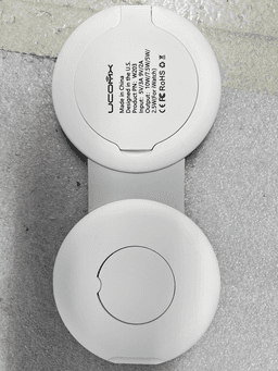 image-Magnetic 2-in-1 Wireless Charger Foldable Fast Charge