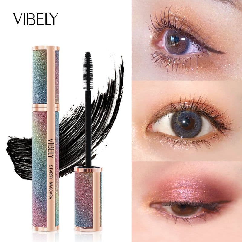 image-VIBELY Starry Sky Lengthening Mascara - Black Waterproof
