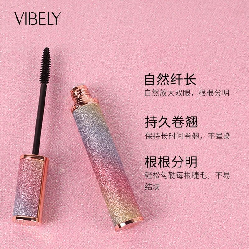 image-VIBELY Starry Sky Lengthening Mascara - Black Waterproof