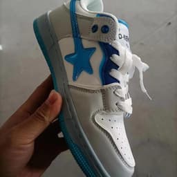 image-Unisex Casual Sneakers - Purple Blue Low Cut