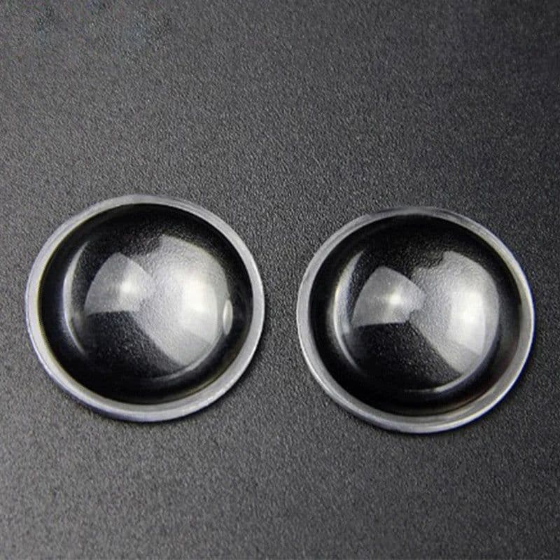 image-20-66mm Edged Acrylic Plano-convex Lens Flashlight LED Lens Focusing Torch Accessories Magnifying Glass Convex Lens