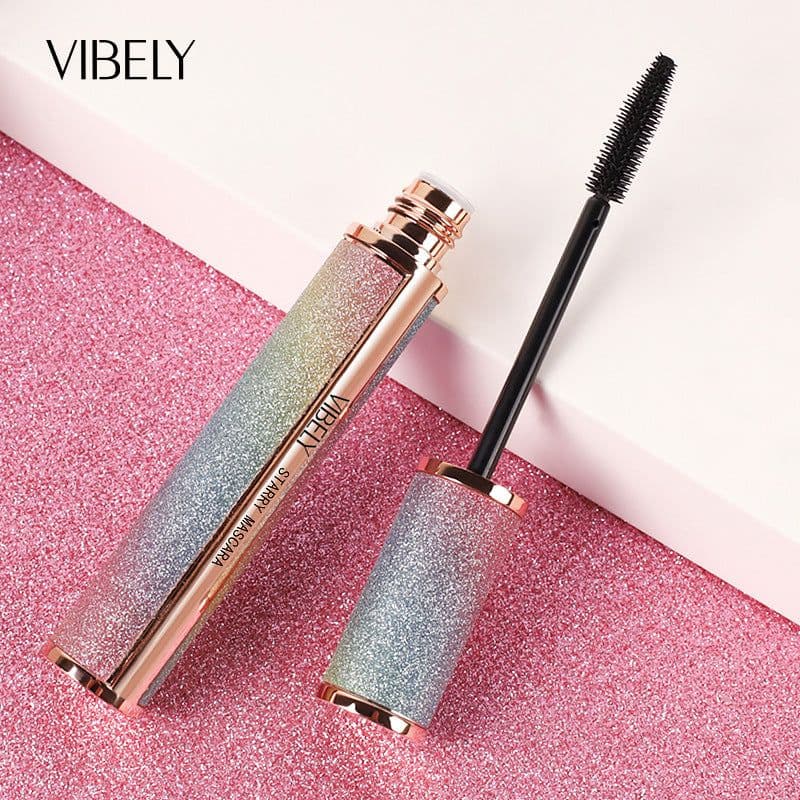 image-VIBELY Starry Sky Lengthening Mascara - Black Waterproof