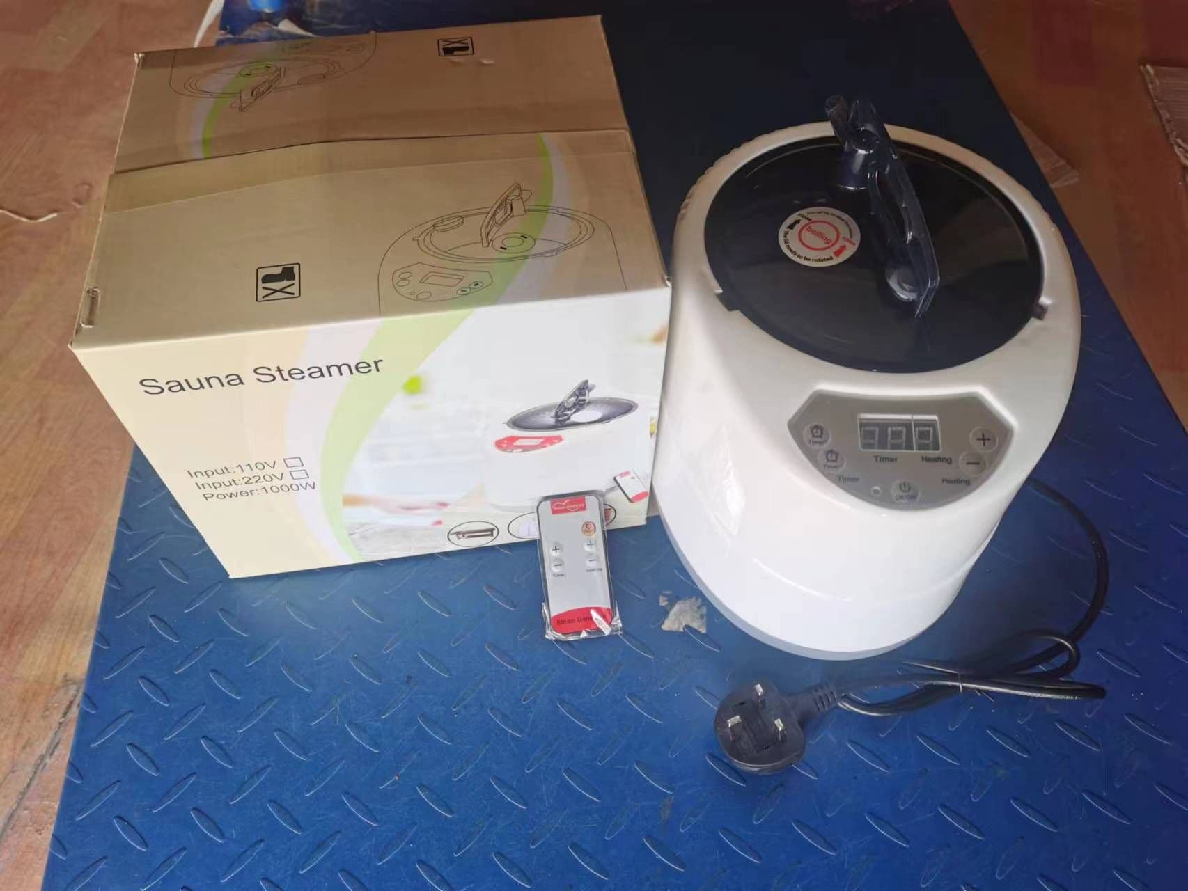 image-Sweat steaming household single body sweating bath box family sauna room steam bag fumigation machine