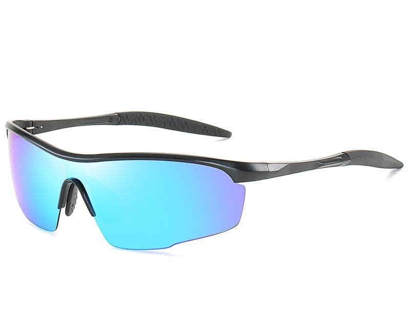 image-New polarized one-piece sunglasses colorful men's sports riding mirror driving sunglasses