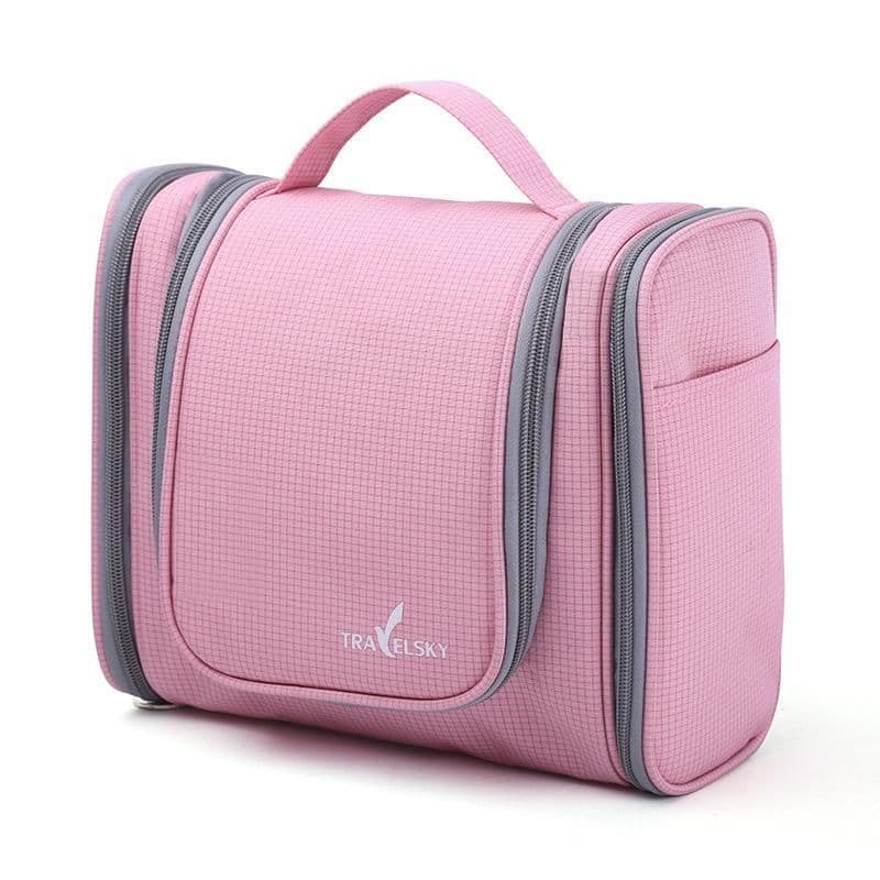image-High Quality Portable Nylon Travel Toiletry Bag