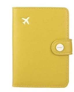 image-Passport Holder - Aircraft Design PU Leather