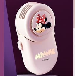 image-Disney Hanging Neck Fan - Mickey White USB Clip