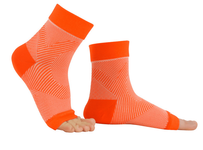 image-Kerot Ankle Support Sleeve CS703 - Purple L/XL
