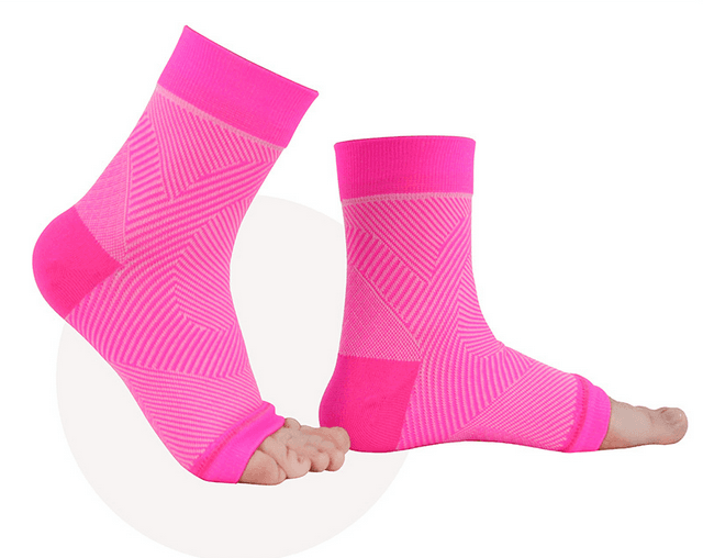 image-Kerot Ankle Support Sleeve CS703 - Purple L/XL