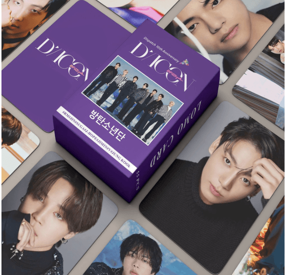 image-Comprehensive link BTS single solo photo card BTS postcard Tian Jungkook Kim Tae Hyung LOMO photo card