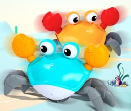 image-Electric Walking Crab Toy - Music & Light