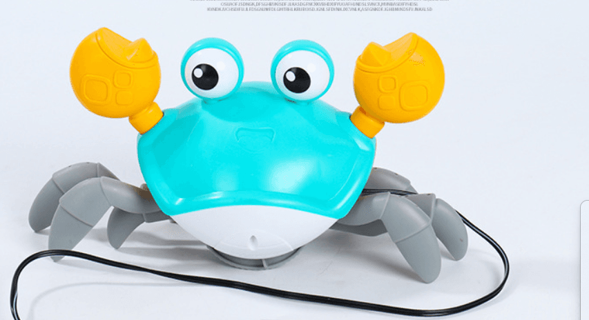 image-Electric Walking Crab Toy - Music & Light