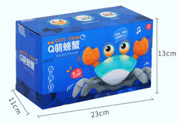 image-Electric Walking Crab Toy - Music & Light