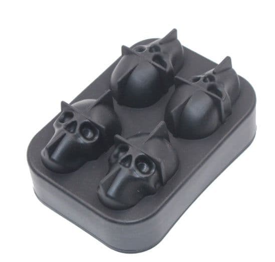 image-Creative 3D Skull Mold Ice Cube Tray Silicone Mold Soap Candle Moulds Sugar Craft Tools Bakeware Chocolate Moulds
