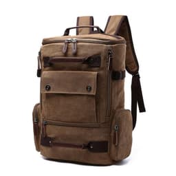 image-Large Canvas Shoulder Casual Backpack For Unisex