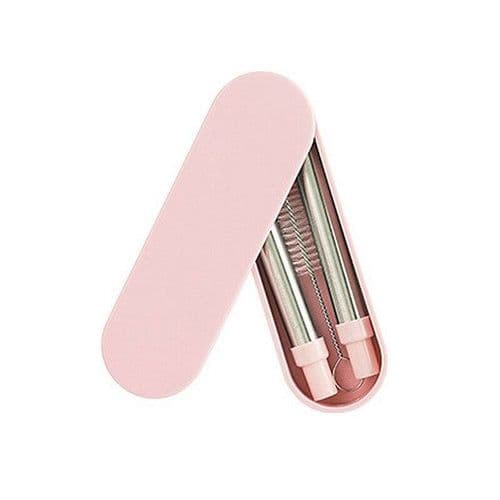 image-High Quality Stainless Steel Folding Straw