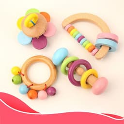 image-Wooden baby's early childhood education toys