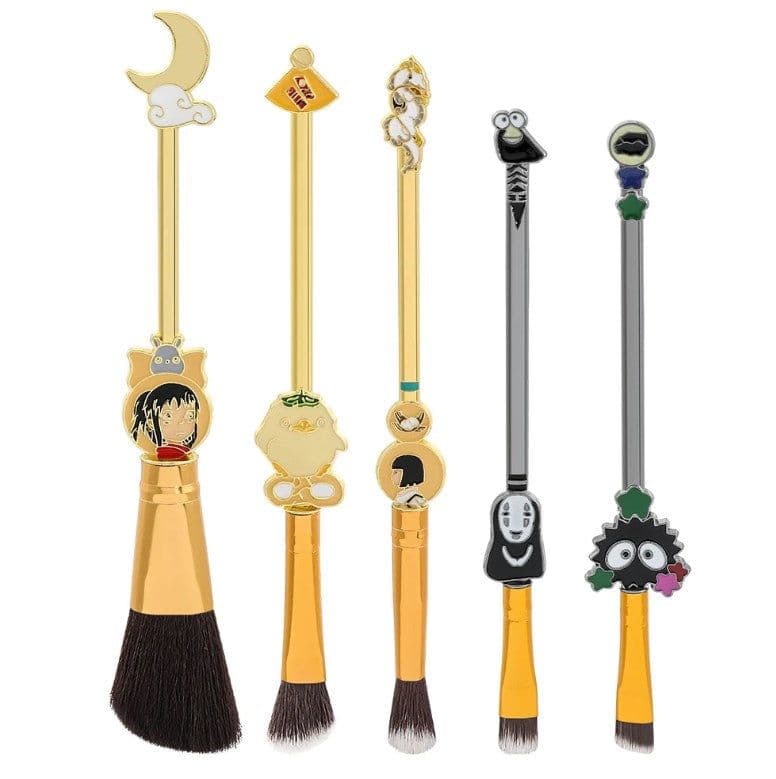 image-Sailor Moon Unicorn Makeup Brush Set - Metal