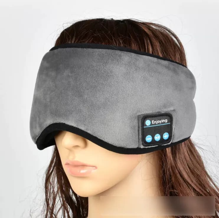 image-Sleep Eye Mask Bluetooth 5.0 Smart Wireless Music Nap Mask