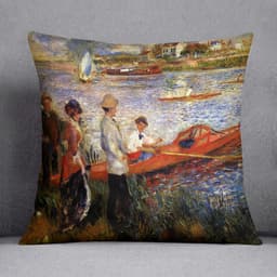 image-Oarsman of Chatou by Renoir Cushion