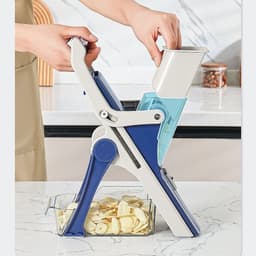 image-Kitchen Multi-function Vegetable Chopper Purple Household