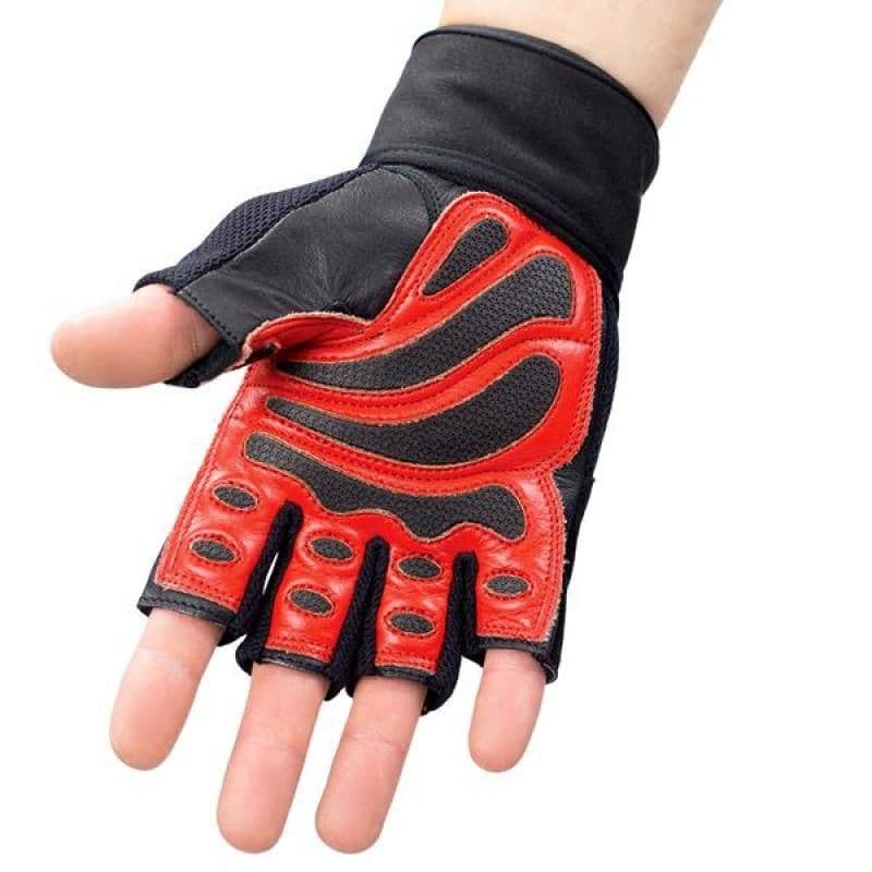 image-Black / Red HMS RST01 rS gym gloves