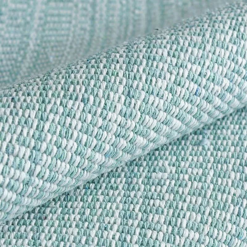image-Chinese Solid Color Sofa Cushion Cover - Sesame Coffee, Polyester, Universal Size