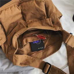image-Tooling Canvas Messenger Bag - Unisex Large